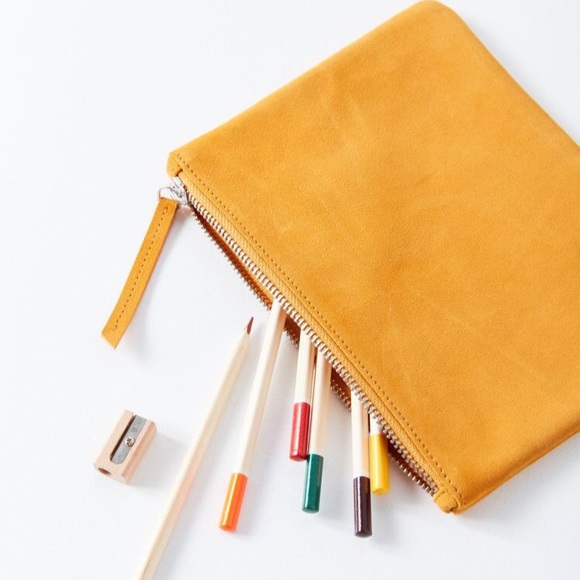 Urban Outfitters Handbags - 🌟HOST PICK🌟 GENUINE Suede Zip Clutch / Pouch
